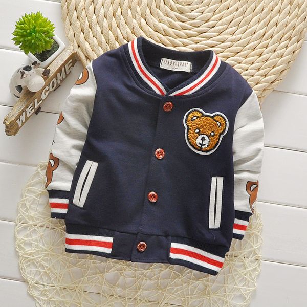 Enfants filles vêtements enfants Baseball sweat-shirt enfant en bas âge marque de mode veste 2019 printemps automne bébé vêtements d'extérieur pour garçon manteau