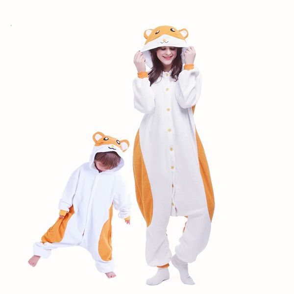 Enfants Hamster Cartoon Cosplay Onesies Licorne Pyjamas Enfants Bébé Animal Halloween Garçons Filles Mignon Hérisson Kigurumi 231220