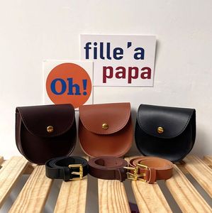 Bolso de mano para niños, riñonera pequeña retro para niños y niñas, riñonera roja con forma cóncava para bebé, accesorios, monedero