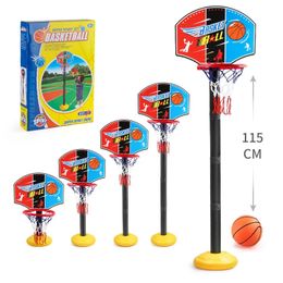 children hoop Cerceau de basket-ball réglable pour enfants 52-115CM support de support pour enfants en plein air intérieur balle Sport panneau enfants jouet 240102