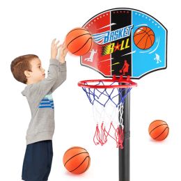 enfants cerceaux pour enfants ajusté de basket-ball Hoop 52-115cm support de support pour enfants