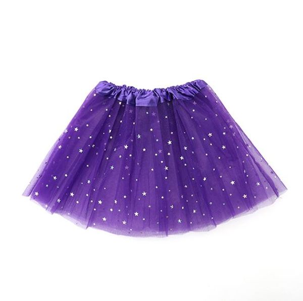 Enfants enfants filles brillantes paillettes de ballet jupes filles robe de tissu tulle baby shower tutu jupe princesse robes