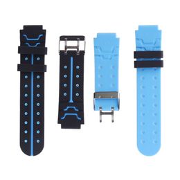 Enfants STRAP DE COURTIC DE TRAVAIS DE COURTILLE DE MONTRE ENFANTS REMPLACE DE CEINTURE SILICONE POUR Q750 Q100 Q60 Q80 Q90 Q528 T7 S4 Y21 Y19 Smart Watch GPS