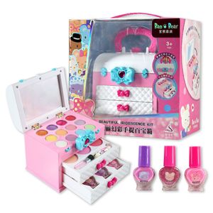 Enfants Make Up Toys Couchers Fashion Beauty Set SAFE SAFE NON-TOXIQUES FACILES MAQUANTS MAQUANTS FORM