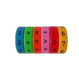 Enfants Nombres mathématiques Magic Cube Toy Montessori Puzzle Game Kids Learning Educational Math Magnetic Bloc Calculer le jeu