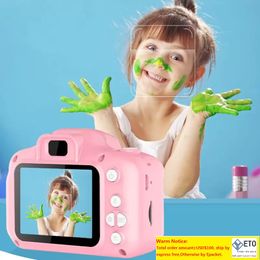 Kinderen mini camera kinderen educatief speelgoed voor baby geschenken verjaardag cadeau digitale camera 1080p projectie video -opnamen