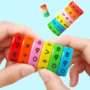 Enfants Nombres magiques Digital Cube Toy Montessori Puzzle Game Enfants Enseignement éducatif Math MATH MAGNÉTIQUE BLOC CALLUPER Game 240509