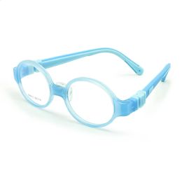 Kinderen Optische bril Maat 38 met neuskussen geen schroef buigbare kinderen frame tieners tr90 siliconen veiligheid flexibel 240412