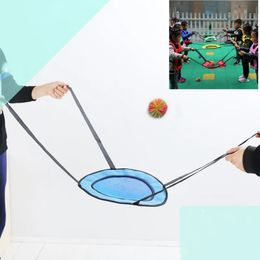 Kinderen Outdoor Plezier en sport ouder-kind speelgoed Twee-spelers interactieve worp en vangst Ball Game Sensory Play Toys Jeux Enfant 240514