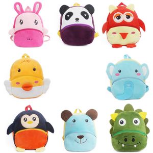 Kinderen pluche rugzak cartoon tassen kinderen baby schooltassen schattige kinderschooltas voor kleuterschoolmeisjes cadeau