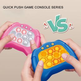 Niños Press It Game Fidget Toys Pinch Sensory Quick Push Handle Game Squeeze Relieve Stress Descompress Montessori Toy para niños 240129