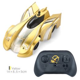 Niños RC pared escalada coche juguete Control remoto Anti gravedad techo coche de carreras juguetes eléctricos máquina Auto RC coche para regalo de Navidad