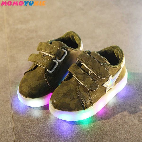 Zapatos de patines para niños para bebés, niños y niñas, patines de ruedas intermitentes con luz LED Jazzy automática, zapatillas deportivas para niños 210713