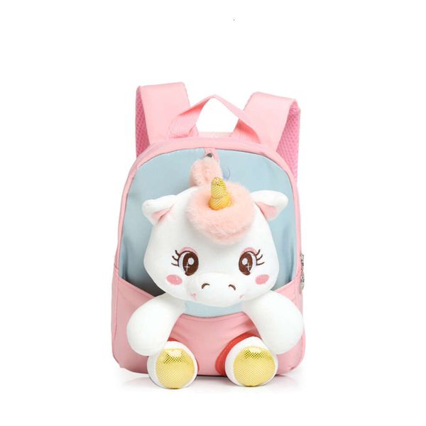 Sac à dos pour enfants mignon sacs de licorne sacs en peluche poupée sac à école pour enfants