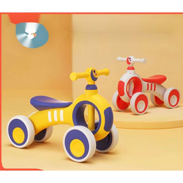 Draisienne pour enfants de 1 à 3 ans, sans pédales, voiture, vélo pour enfants, voiture toboggan