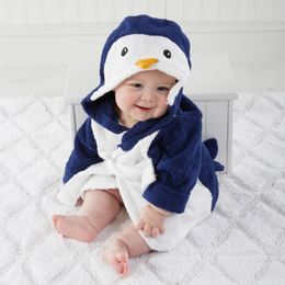 Peignoirs pour enfants joli peignoir enfants bébé garçon fille Robes de bain coton chaud pyjamas animaux enfants Robes de bain 240111
