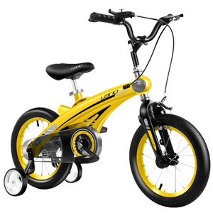 Bicicleta para niños nueva bicicleta de tres ruedas con freno de disco doble para niños 12 pulgadas 14 pulgadas 16 pulgadas bicicleta deportiva para niños al aire libre