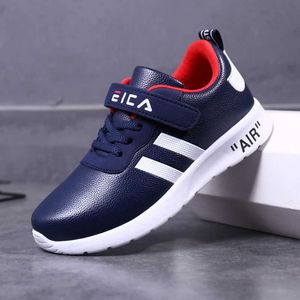 Zapatillas de deporte transpirables para niños, Color sólido, novedad de verano, zapatos de red para niños y niñas, ropa informal, zapatos para correr para niño grande G1025