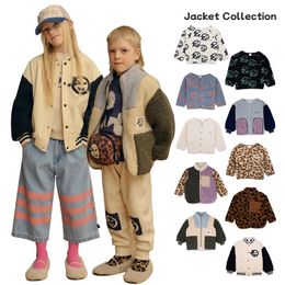 Veste Cardigan pour enfants pour 2023 hiver enfant filles garçons léopard agneau correspondant manteau de noël vêtements pour enfants hauts d'extérieur 231228