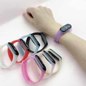 Dessin animé pour enfants montre-bracelet électronique LED Sport Flash horloge numérique pour garçons filles enfants montres cadeau Montre Pour Enfant