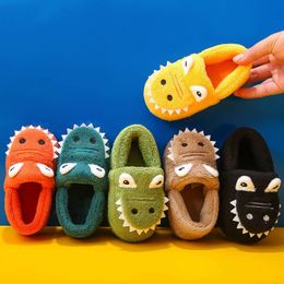 Zapatos de algodón para niños, zapatos de invierno, zapatillas de algodón, nuevos zapatos de otoño e invierno para niñas, zapatos de interior para guardería para niños y niñas