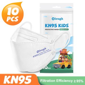 máscara para niños kn95 código de aerosol hoja de sauce 4D protección de ajuste tridimensional y prevención del polvo