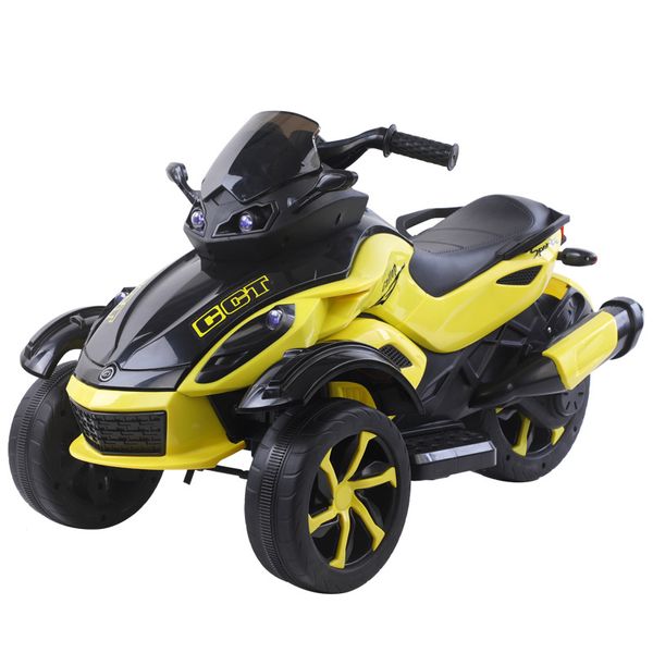 Moto électrique pour enfants garçons Tricycle voiture électrique bébé moto à double entraînement pour enfants monter sur la voiture électrique pour enfant