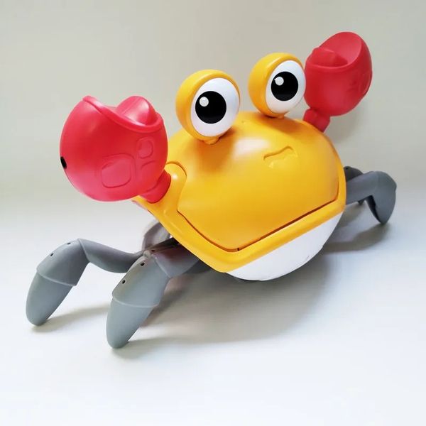 Les jouets électriques pour enfants peuvent échapper aux crabes, son, musique, brillant, induction automatique, escalade, jouets cadeaux de sagesse