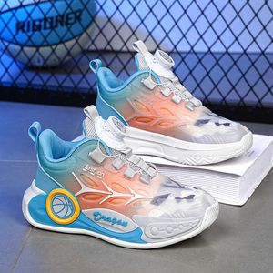 Baskets mode pour enfants nouvelles chaussures de course légères et respirantes enfants semelle souple garçons filles chaussures de sport décontractées basket-ball formateurs