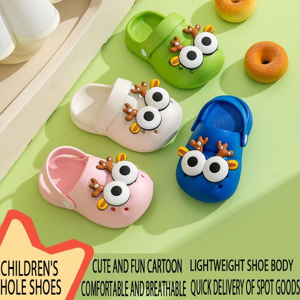 Les pieds pour enfants sentant Eva Slippers pour femmes maison intérieure, Summer Anti Slip Ultra Light and Durable Bathroom Down Slippers