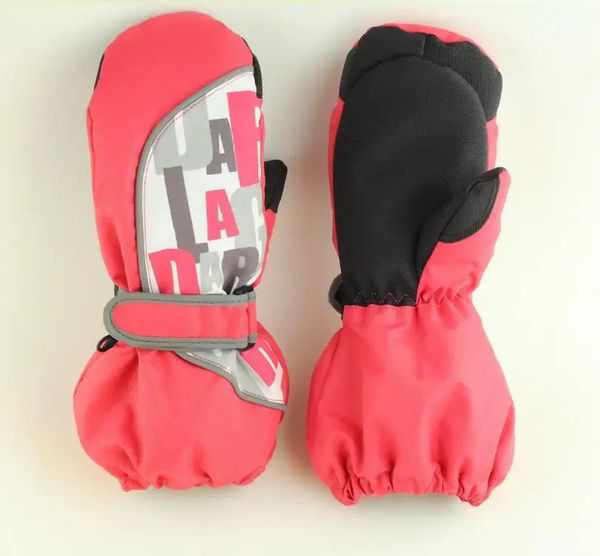 Gants pour enfants enfants gant hiver chaud bébé filles gants garçon ski extérieur snowboard gants garçon coupe-vent imperméable mitaines pour 3-15 fille 231026