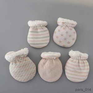 Guantes de dedo para niños Guantes de invierno Mitones Espesar Guante de lana cálido Lindo Niños Niñas Calentador de manos para regalo de bebé recién nacido R231027