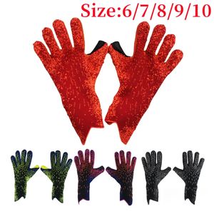 Gants de gardien de but de football pour enfants Équipement de sport professionnel Formation pour adultes Gants de latex de football pour enfants résistants à l'usure pour hommes 240116