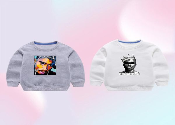 Sampesan para niños Hip Hop H Sweatshirts Nitdler Baby Cotton Exters Tops Girls Boys Autumn Clother, KYT287 2010135357188