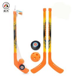 Ensemble de jouets de sport de loisirs d'intérieur et d'extérieur pour enfants, Hockey sur glace, pelouse, Curveball Club