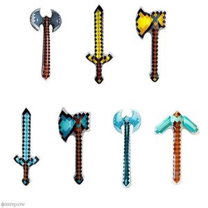 Kinderopplekte speelgoed Ballon Sword Axe Lattice Kinderpartij Decoratie Confrontatie Toys Man Woman Boys Girls