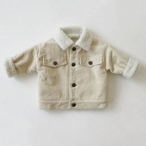 Chaqueta para niños cálida primavera y otoño chaqueta para niña y niño ropa para bebé traje deportivo para niños ropa para niños de moda 240118