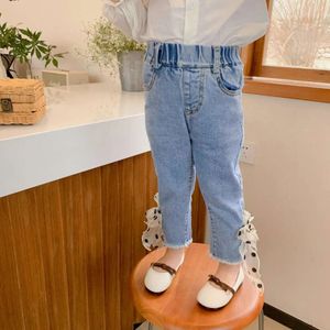 Pantalon décontracté solide de style coréen pour enfants