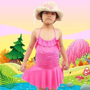 Version coréenne pour enfants, style de jupe princesse One Princess, bébé maillot de bain mignon, étudiant de girl de bain de printemps chaud H523-15