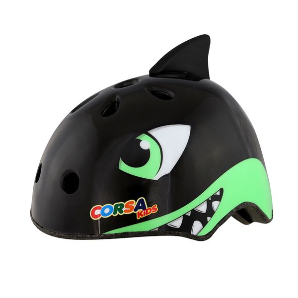 Casque de moto pour enfants, vélo, patinage à roulettes, forme de dessin animé, Scooter, Carton de protection, sécurité, casque de Motocross pour enfants