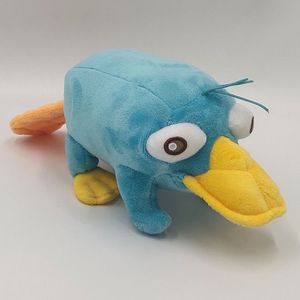 Nouvelle poupée pour enfants, ornithorynque en peluche, canard bleu, jouet pour animaux de compagnie, cadeau mignon Shwxh