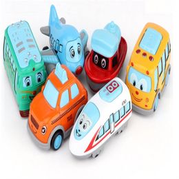 Pataillez pour enfants mini dessin anim￩ Super Car Style Alloy Diecast Vehicle Models Collection Set Kids Toys for Boys and Girls255r