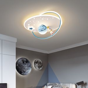 Chambre D'enfant Plafonniers Chambre Moderne Minimaliste Créative Planète Chaude Garçons Et Filles Chambre Plafonds Lampe Pour Salons