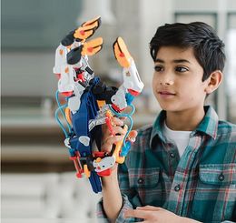 Ensemble d'expériences scientifiques pour enfants ensemble de bras mécaniques hydrauliques Baogong jouet éducatif science et technologie cadeau garçon pour enfants