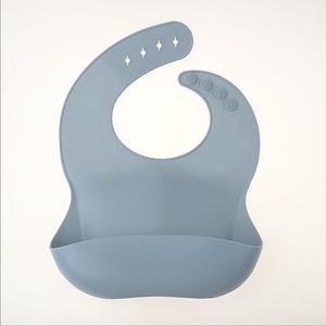 Bavoir en silicone pour enfants complément alimentaire poche de riz serviette de salive imperméable jetable pour bébé résistant à la saleté et à l'huile poches de repas d'alimentation