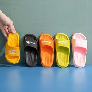 Slippers van kinderen Herfst zomer slijtage schoenen voor jongens en meisjes thuis indoor outdoor baby in kleuterschool kinderen 210712