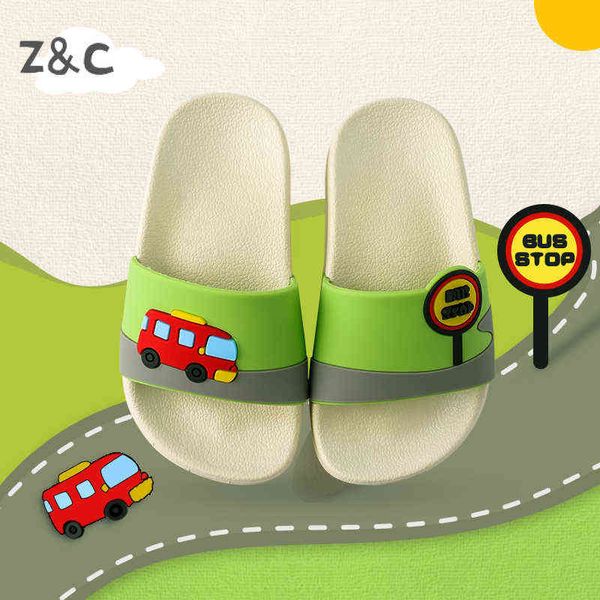 Zapatillas para niños Summer Boys and Girls Kid's Outdoor 1-6 años de edad Inicio Inicio Baño Antidkid Lindas zapatillas Zapatos para niños 211119