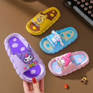 Kinderpantoffels, zomermeisjessandalen, jongens Cartoon Home antislip ouder-kind pantoffels