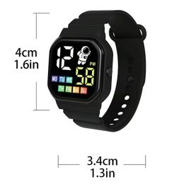 Watch Smart Watch Semaine Display LED Digital Wrist Montres pour Boy Girl Sport Watch Montre Enfant Dropshipping