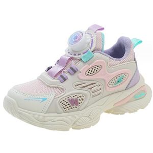 Zapatos deportivos de moda para niños, zapatillas deportivas de malla transpirable de primera calidad, colores mezclados, para correr, novedad de 2024